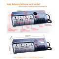 SRW RJ45 Relay 500VA 1KVA 1500VA 220V AC Tentage du régulateur du régulateur avec 4 douilles de sortie